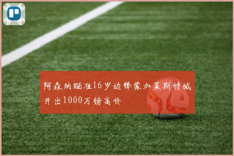 阿森纳瞄准16岁边锋蒙加莱斯特城开出1000万镑高价
